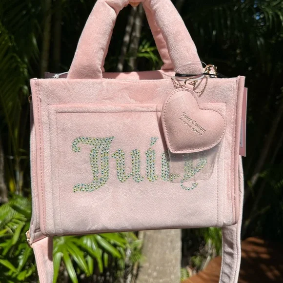 Juicy Couture Big Spender Mini Tote Pink Diamond - Picture 9 of 11